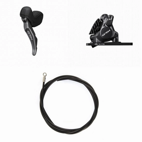 SHIMANO GRX BRRX820KTSTRX820ST Hydraulic Disc Brake Kit - Front