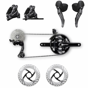 Shimano GRX RX820 12V 11/34T groupset - 48/31 D