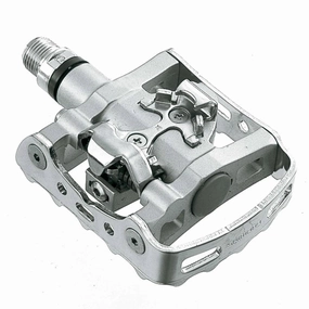 Shimano M324 SPD pedals - Silver
