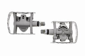 Shimano PD-M324 Pedals Clipless/Platform Silver