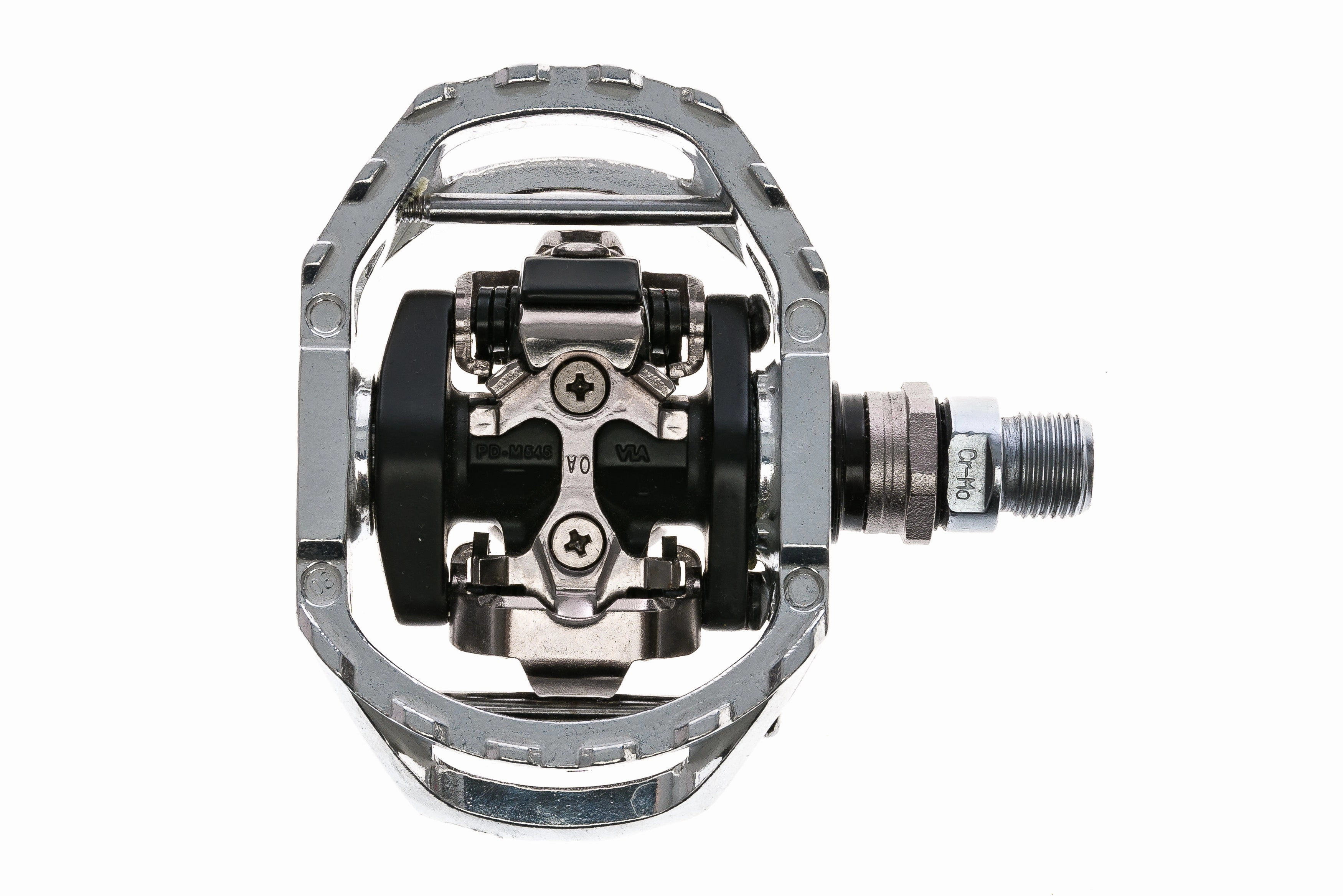 Shimano PD-M545 SPD Pedals Clipless Silver/Black