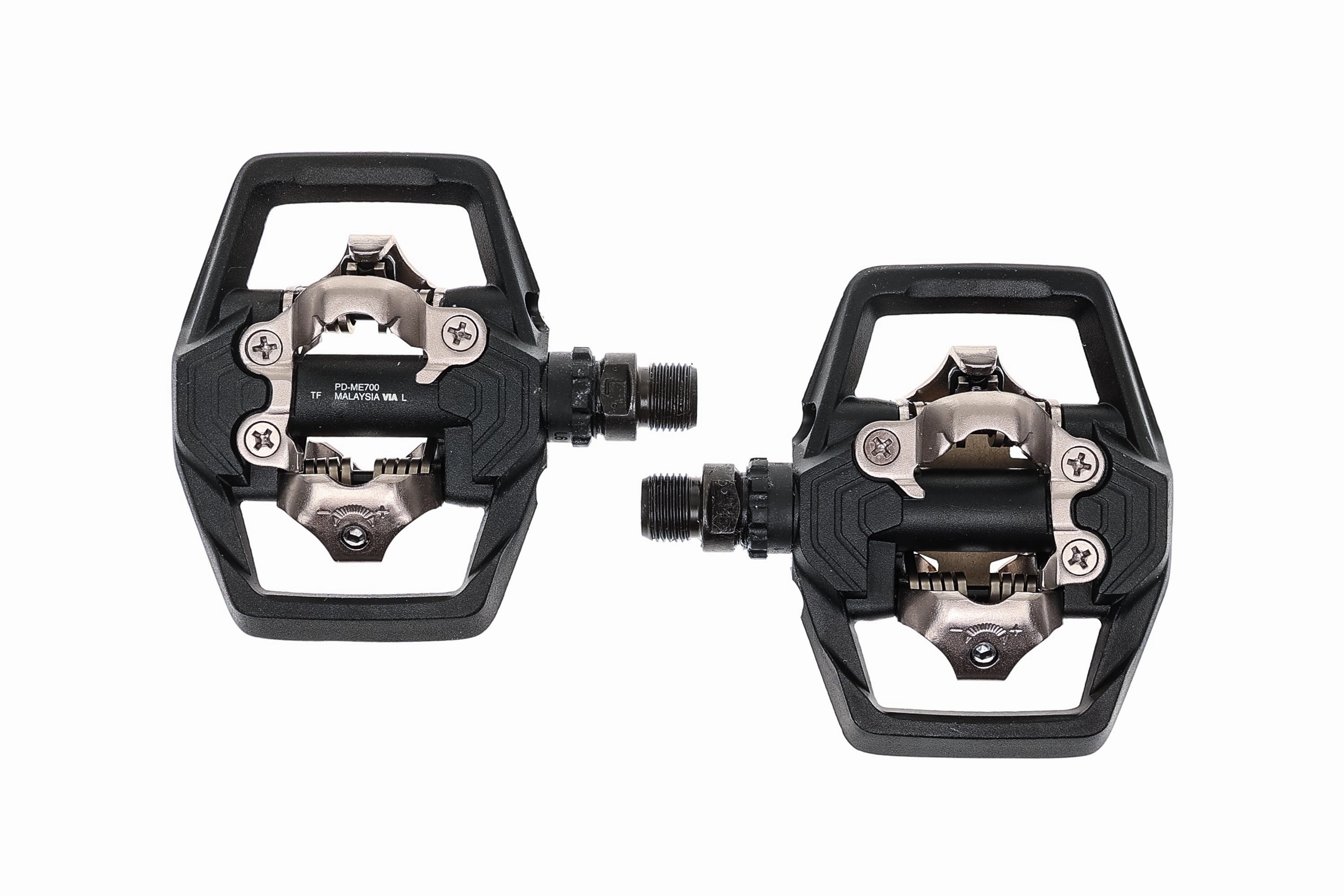 Shimano PD-ME700 SPD Pedals Clipless with Platform Black