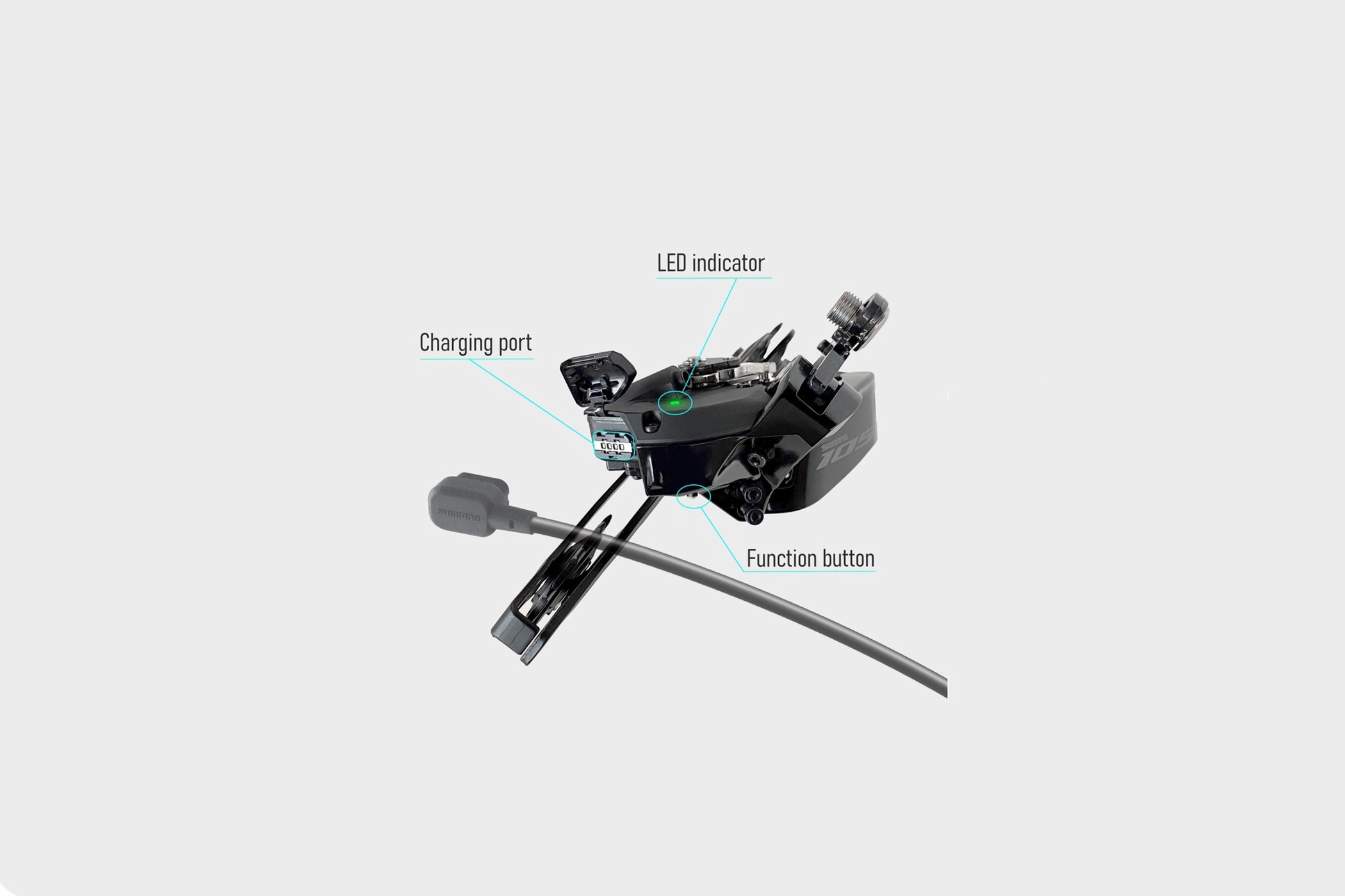 Shimano RD-R7150 105 Di2 Rear Derailleur 12 Speed