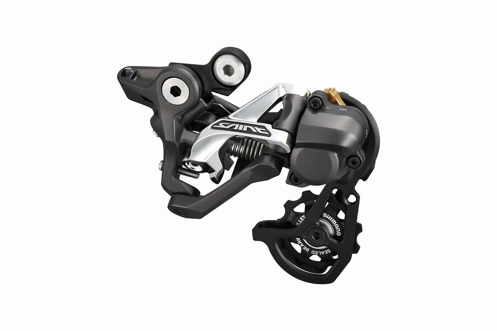 Shimano Saint M820-SS1 10-Speed Short Cage Shadow Plus Rear Derailleur
