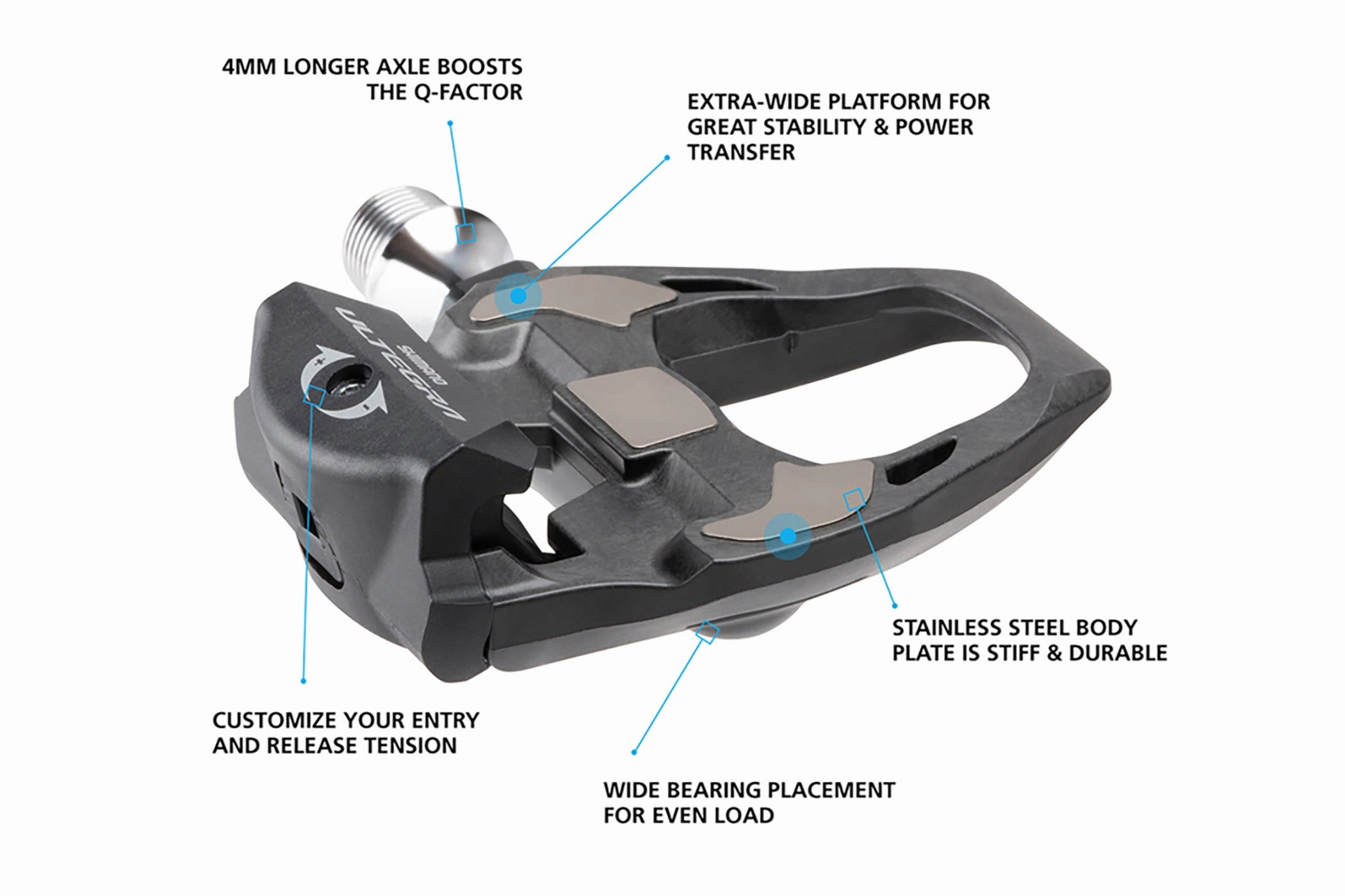 Shimano Ultegra PD-R8000 Pedals Clipless