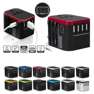 4 Usb With Type-C Travel Adapter Mega Hot Offer