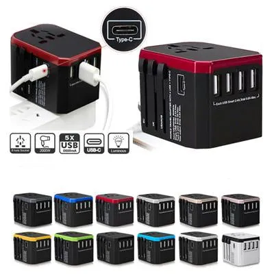 4 Usb With Type-C Travel Adapter Mega Hot Offer