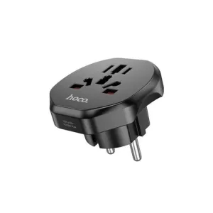 Todays Hot Savings Grab Your Savings Hoco Ac6 Universal Conversion Plug Eu Black