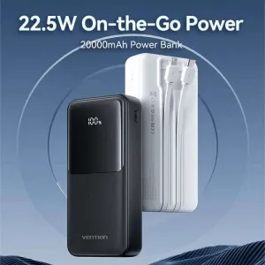 Online Deal Frenzy Vention 20000Mah Power Bank 22.5W