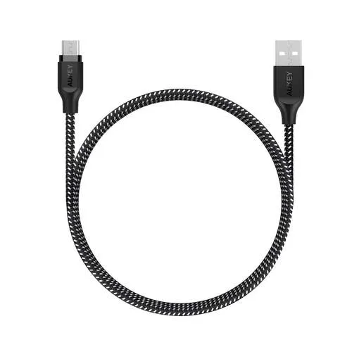 Aukey Cb-Am2 Braided Nylon Usb 2.0 To Micro Usb Cable 2M Big Clearance Event