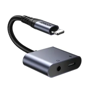 GiftWorthy Sale Joyroom Sy-L01 2-In-1 Audio Adapter Lightning To 3.5Mm Lightning - Black (Call Version)