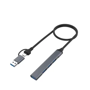 Onten Uca9701 Usb-C Usb3.0 To Usb 4-Port Hub Limited Time Discount