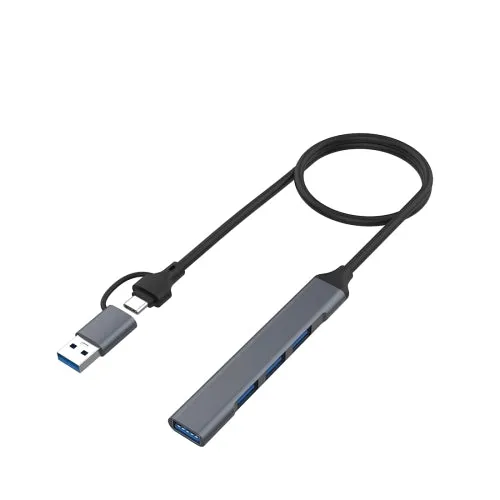 Onten Uca9701 Usb-C Usb3.0 To Usb 4-Port Hub Limited Time Discount