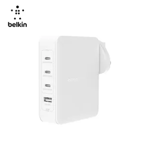 Limited Time Sale Mega Hot Offer Belkin 140W 4-Port Gan Wall Charger