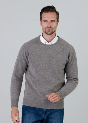 Deal Frenzy Today Leven 2 Ply Lambswool Crew Neck