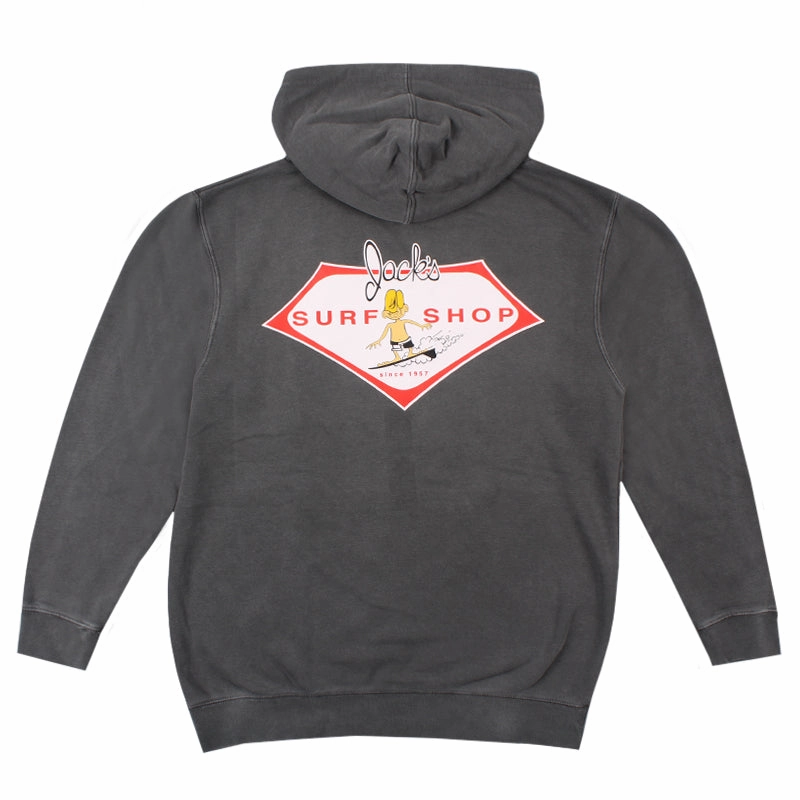 Shop Todays Picks Dont Miss This Steal Little Dude Pigment Dyed Pullover Hoodie 25' - Black