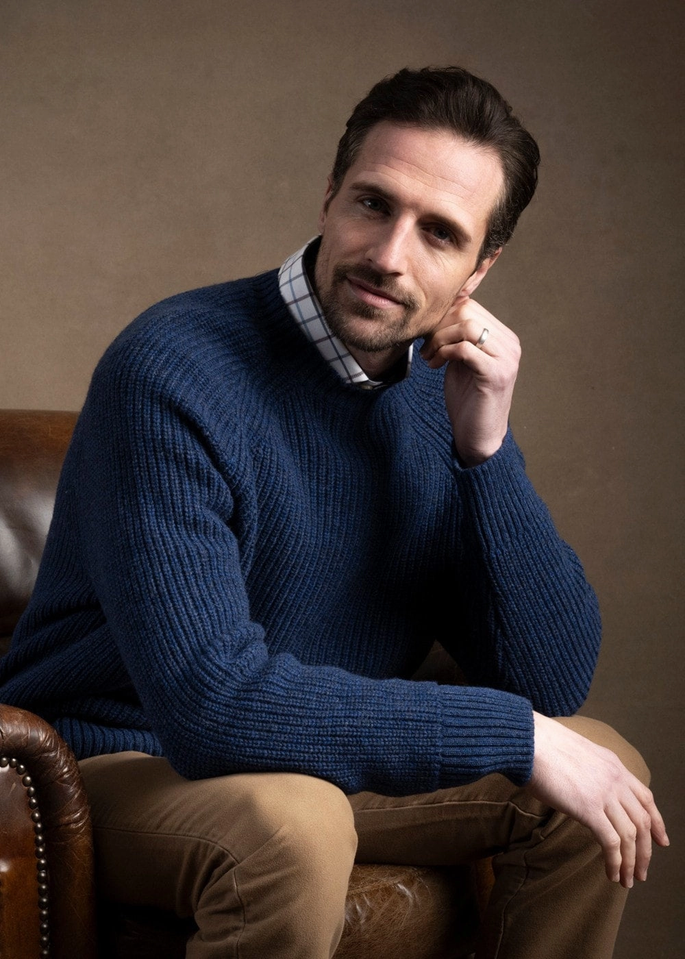 Griffiths Relaxed Crew Neck Sweater Exclusive Online Discount