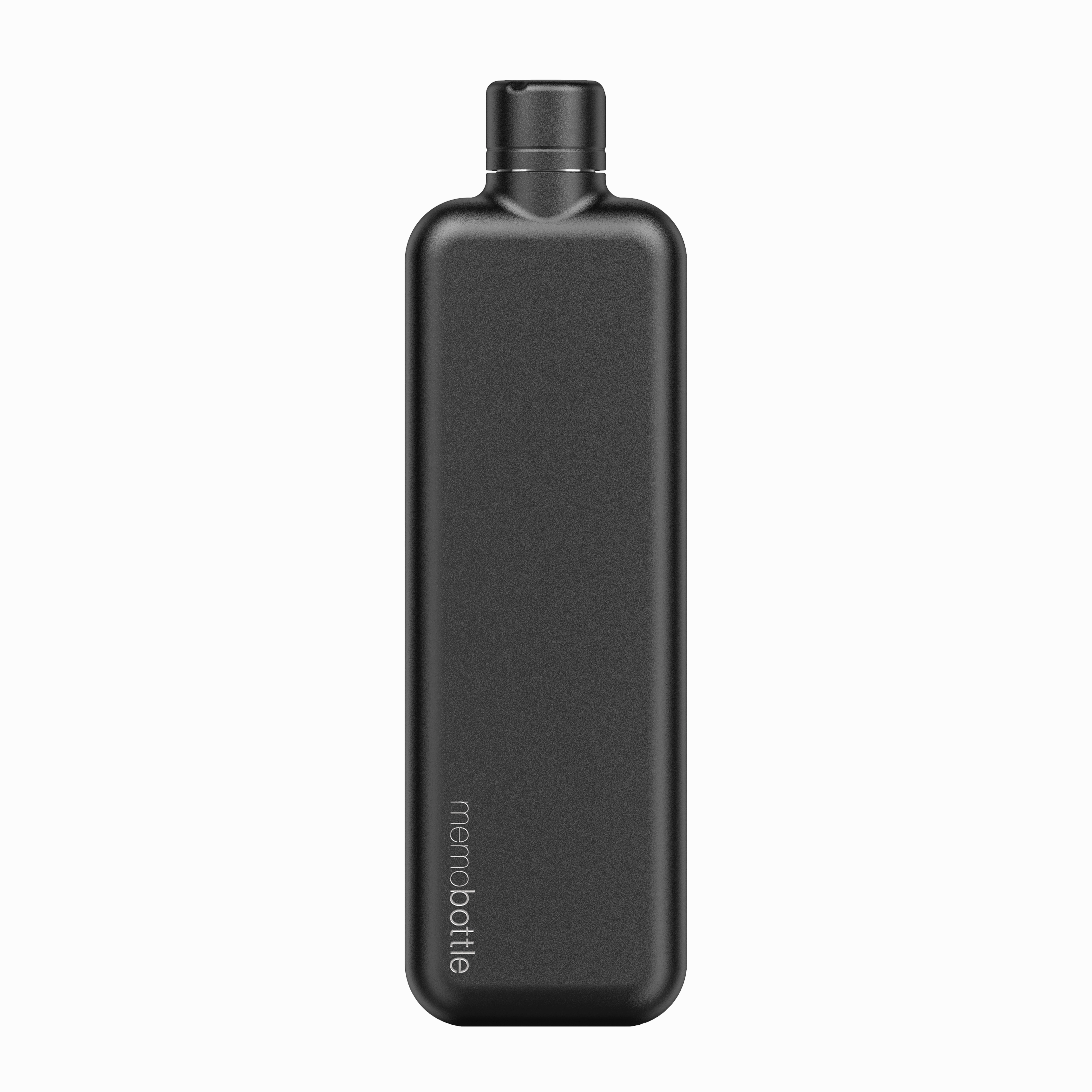 Slim Stainless Steel Memobottle - Black Daily Special Offer