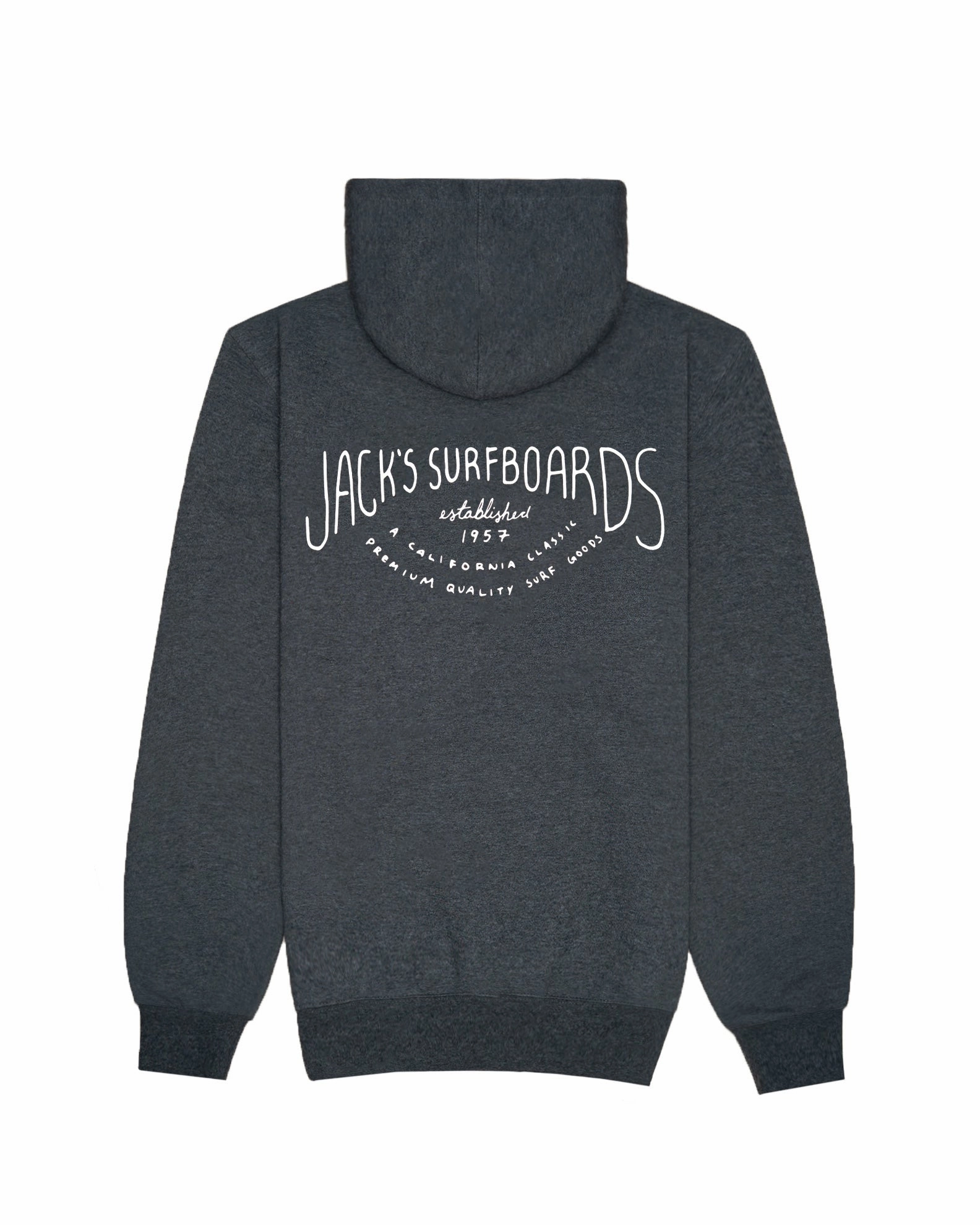 Exclusive Holiday Deal Trending Hot Deal Crescent Pullover Hoodie - Charcoal Heather Grey