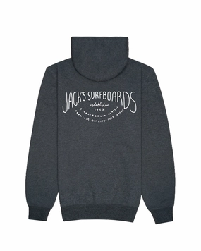 Crescent Pullover Hoodie - Charcoal Heather Grey Limited Time Steal Last Chance Offer