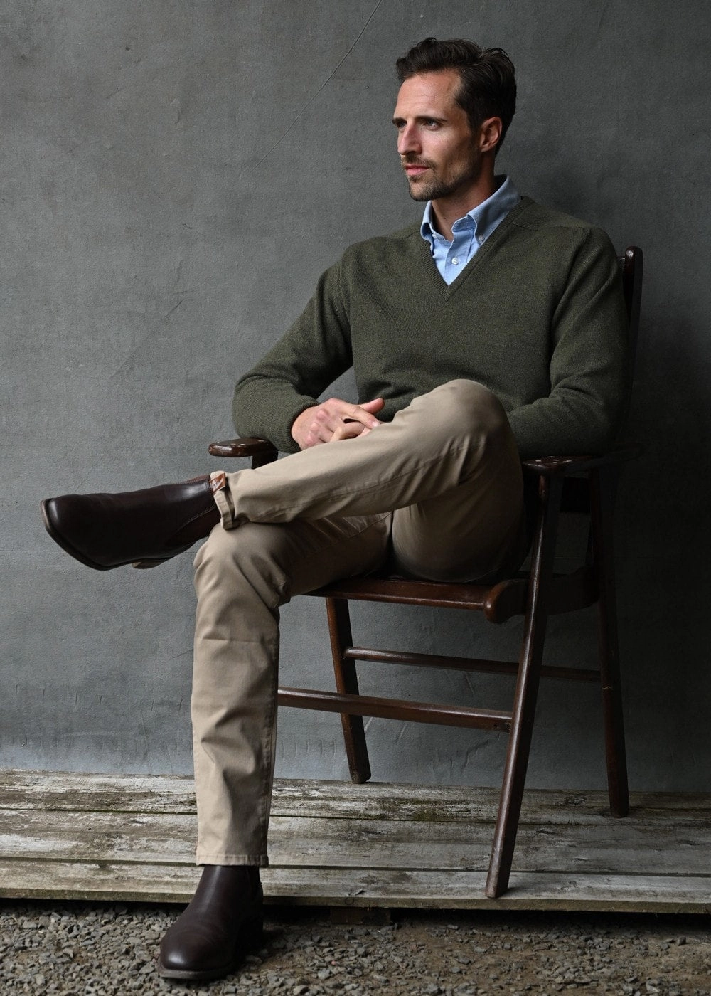 Melrose 2 Ply Cashmere V-Neck Exclusive Deal Inside