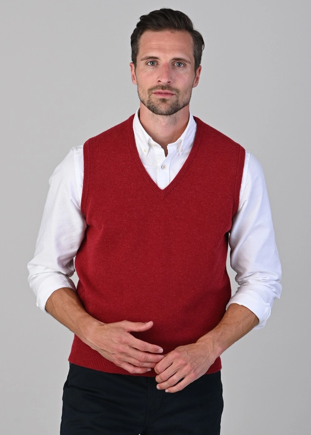 Leven 2 Ply Lambswool Slipover Limited Stock Alert