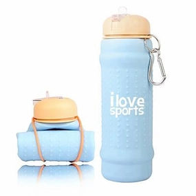 Collapsible Silicone Bpa Free Sports Bottle Flash Pick Today