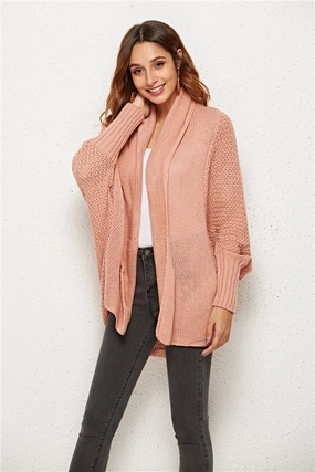 Angel Wings Open Front Batwing Sleeve Cardigan Grab It Fast