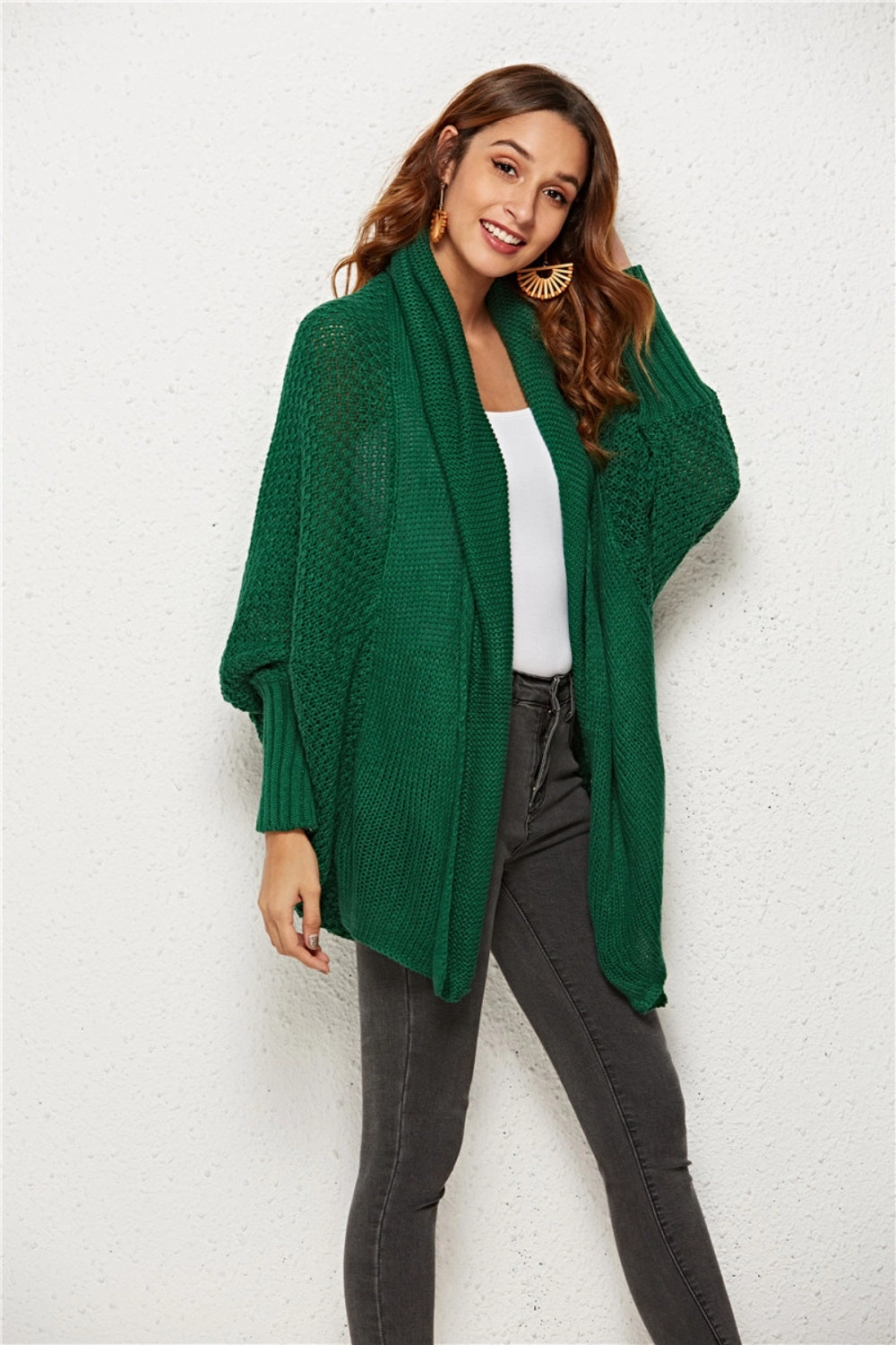Angel Wings Open Front Batwing Sleeve Cardigan Today Only Savings Exclusive Online Offer