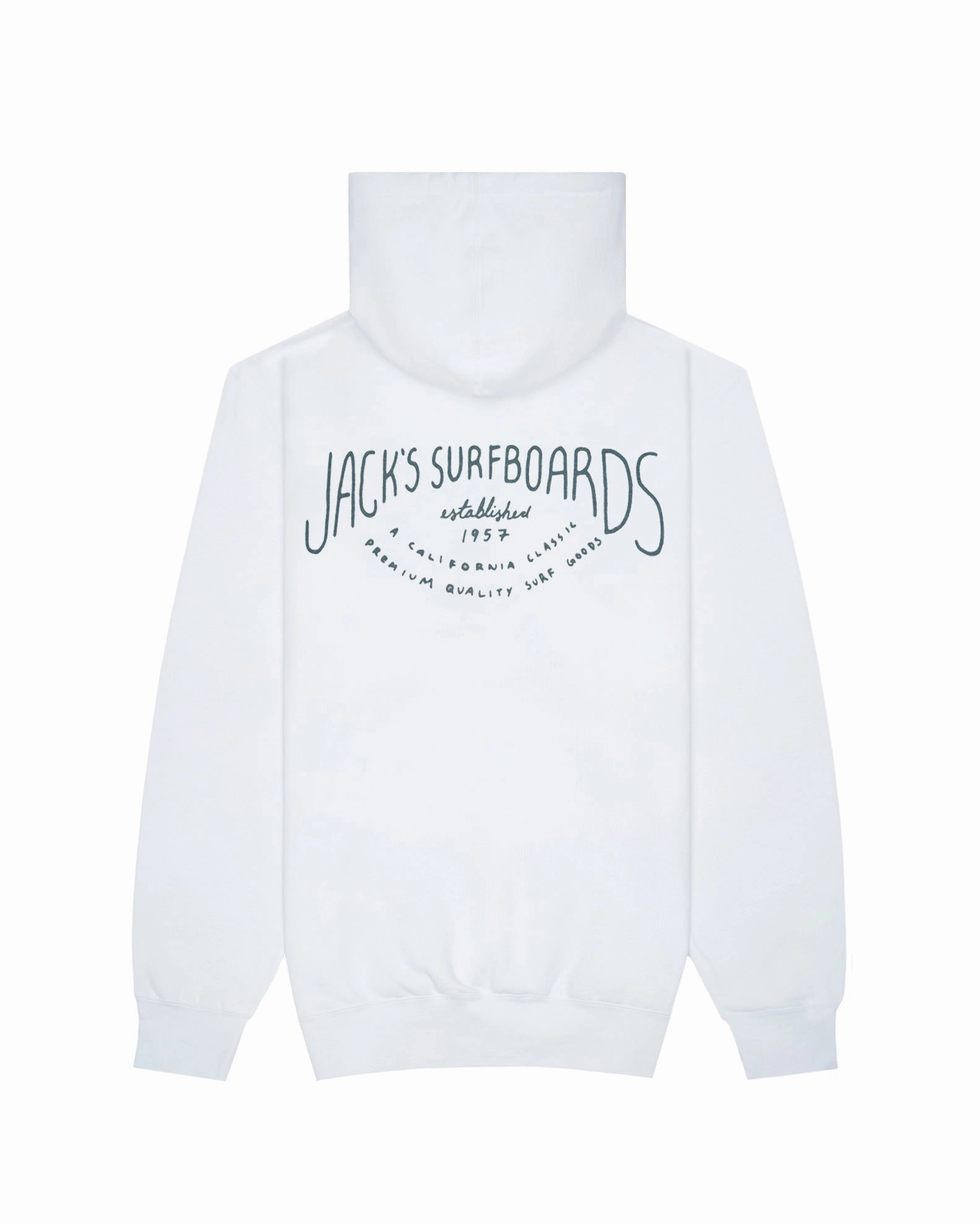 Shop Grab Savings Crescent Pullover Hoodie - White