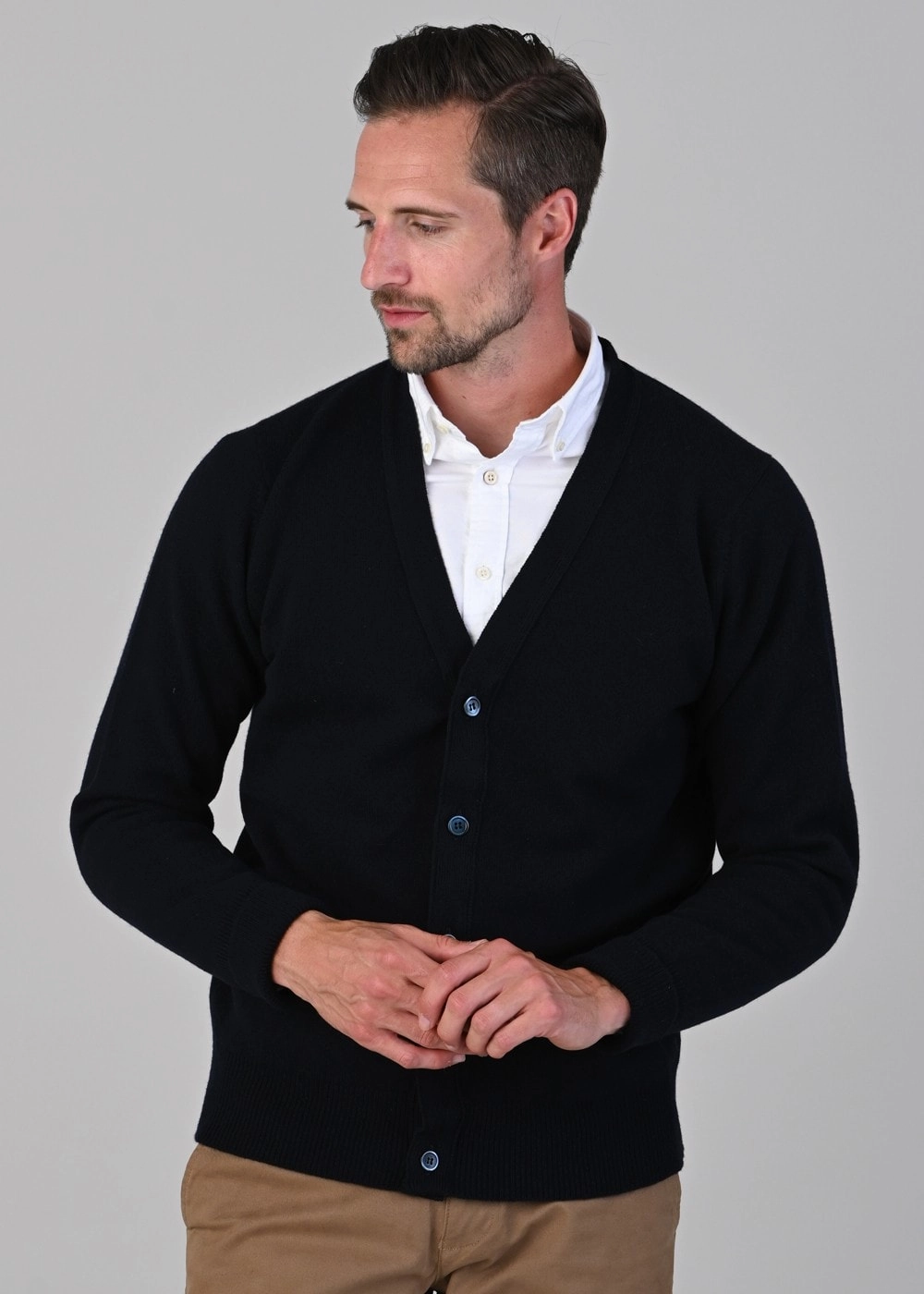 Rob 2 Ply Lambswool Cardigan Instant Savings Deal MustHave Deals