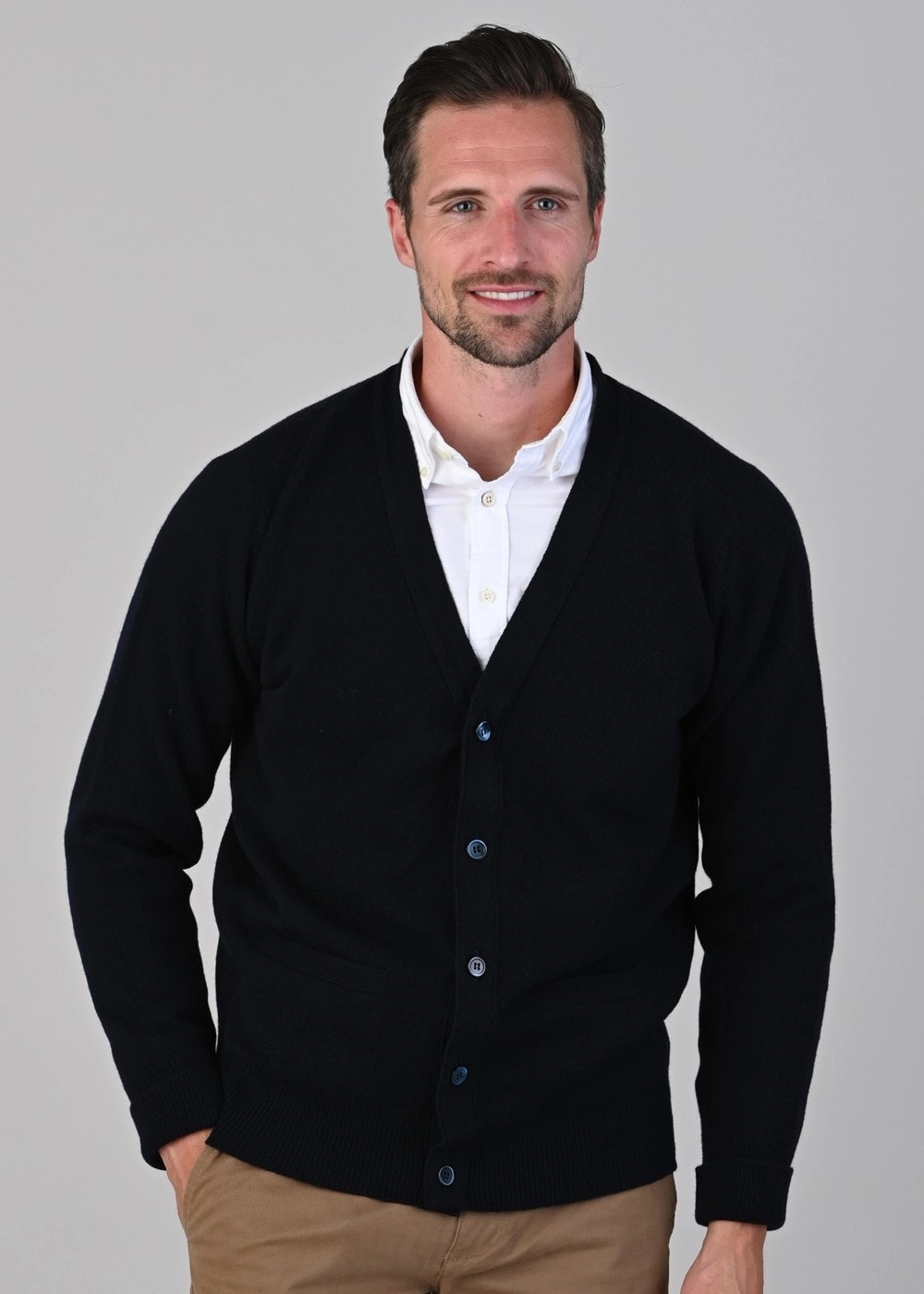 Rob 2 Ply Lambswool Cardigan Special Steal Event