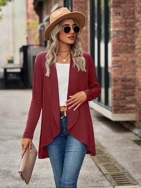 Open Front Long Sleeve Cardigan Shop Grab Now Dont Miss Todays Deal
