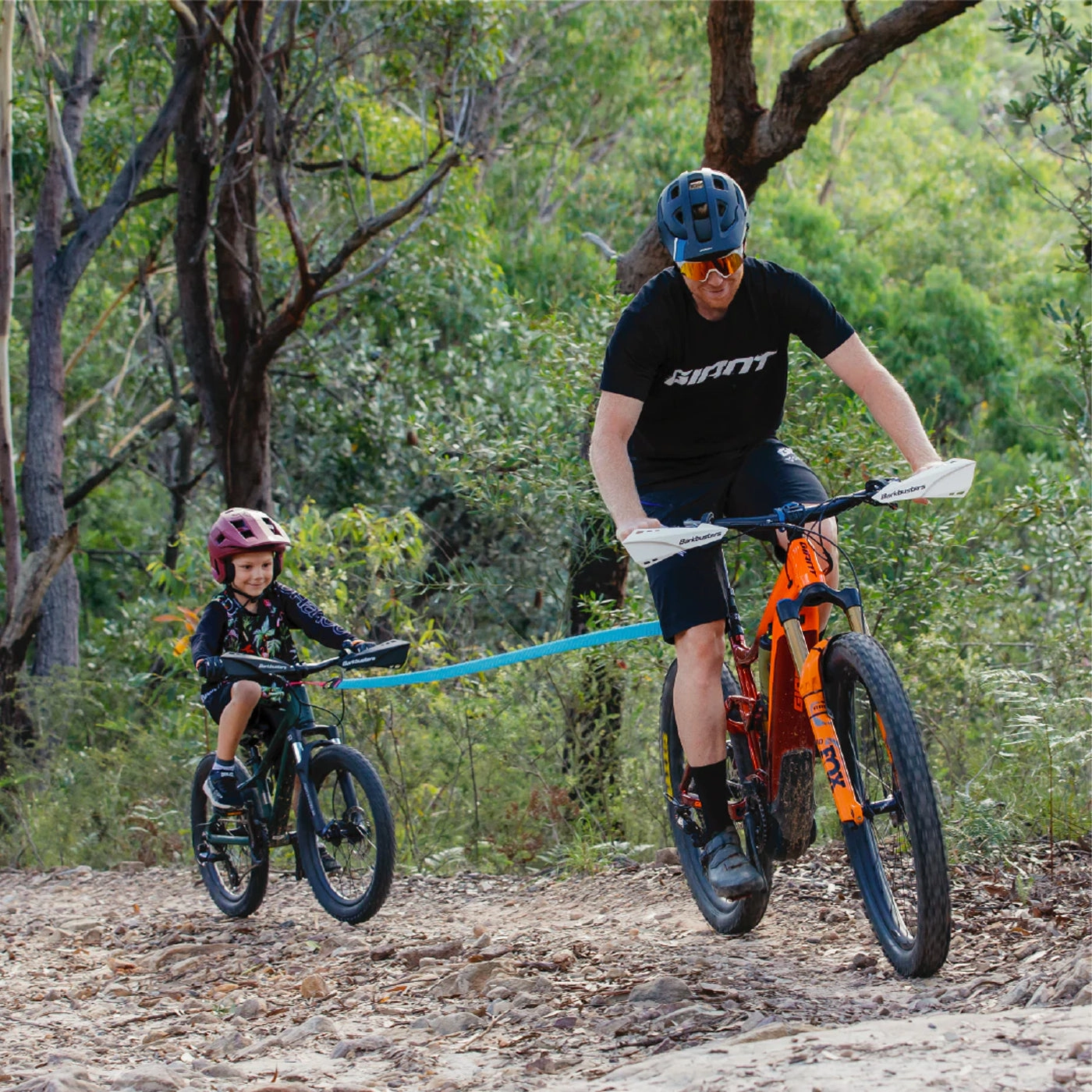 Shotgun Bike Tow Rope   Child Hip Pack Combo