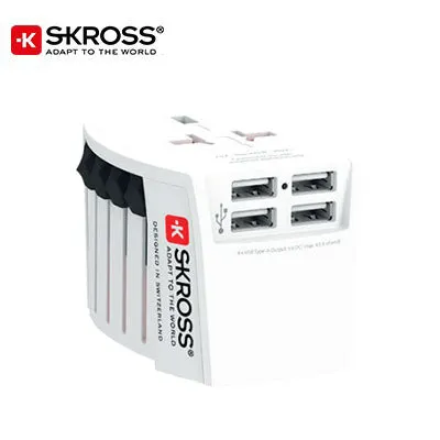 Skross Muv Usb (4Xa) Travel Adaptor Special Price Offer