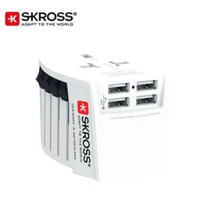 Skross Muv Usb (4Xa) Travel Adaptor Special Price Offer