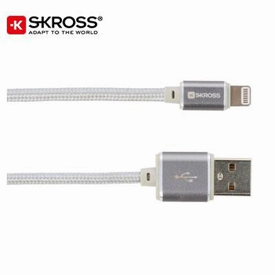 Best Price Today Skross Lightning Connector Cable - Steel Line