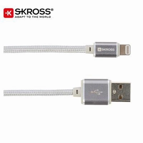 Best Price Today Skross Lightning Connector Cable - Steel Line