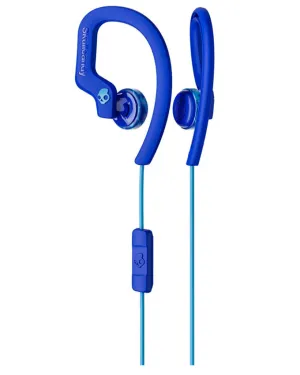 Gift Sale Event Hot Offer Ending Soon Skullcandy Chops Flex Sport Earbuds With Mic - Royal Blue/Swirl