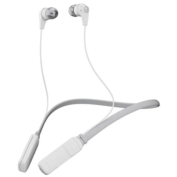 Skullcandy Ink'D Wireless Earphones - White/Gray Perfect Gift Offer