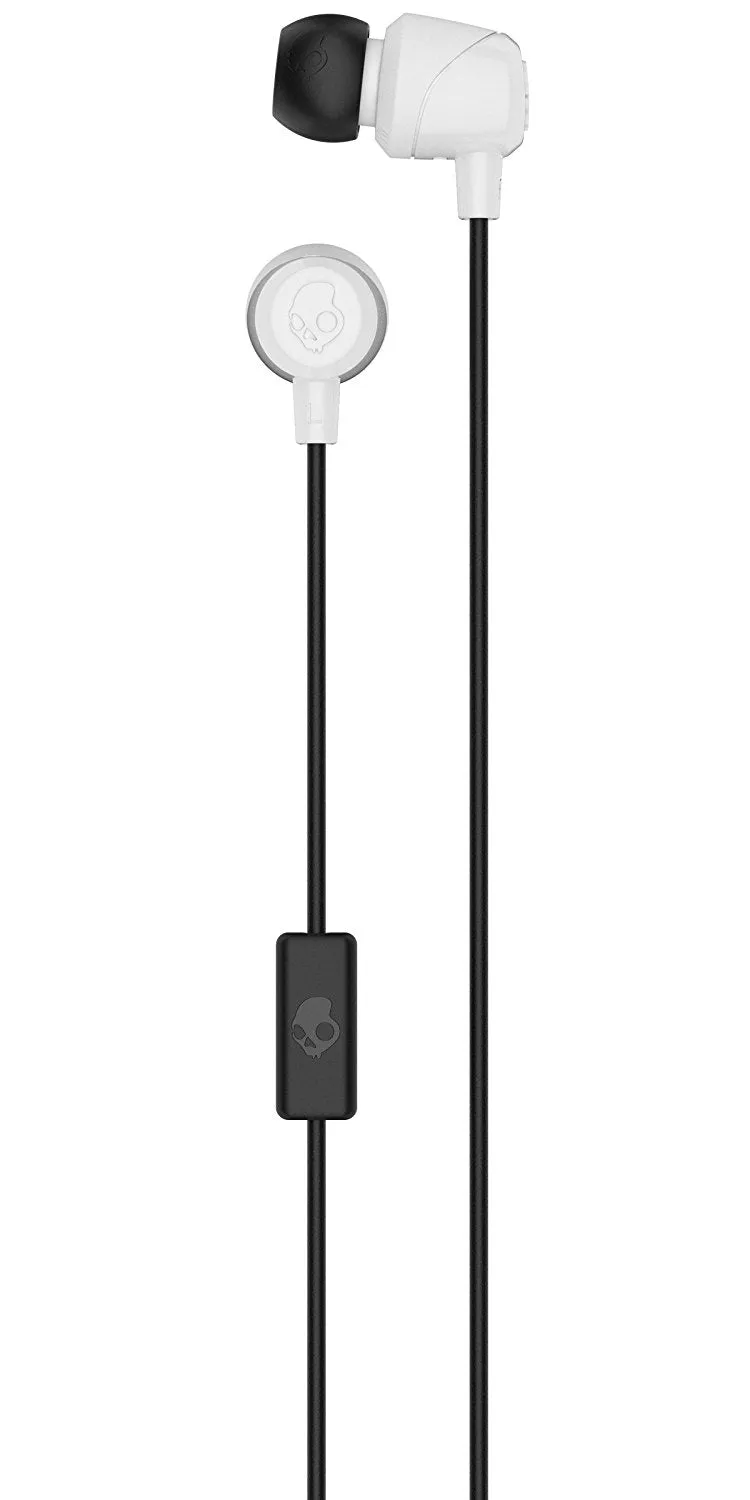 Flash Sale Now Skullcandy Jib In-Ear Headphones With Mic - White/Black