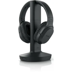 Surprise Discount Today Online Exclusive Offer Sony Rf400 Wireless Home Theater Headphones (Black) - Wh-Rf400 - Open Box
