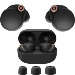MustHave Deals Sony Wf-1000Xm4 Noise Canceling Truly Wireless Earbuds (Black) Refurbished