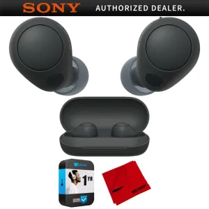 Grab It Now Sony Wf-C700N Truly Wireless In-Ear Headphones, Black W/ Warranty Bundle