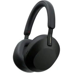 Sony Wh-1000Xm5 Wireless Industry Leading Noise Canceling Headphones, Black Audio Earphones Bluetooth Charging Weekend Specials Shop Grab Now