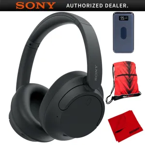 Grab the Deal Now Sony Wh-Ch720N Wireless Noise Cancelling Headphones (Black)   Deco Power Bank Bundle