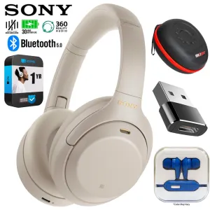 Sony Wh1000Xm4/S Premium Noise Cancelling Wireless Headphones W/ 1 Yr Warranty Bundle Clearance Event Dont Miss This Deal