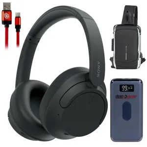 Todays Special Picks Shop Save Big Sony Wireless Noise Cancelling Headphone, Black, Refurb.  Accessories Bundle