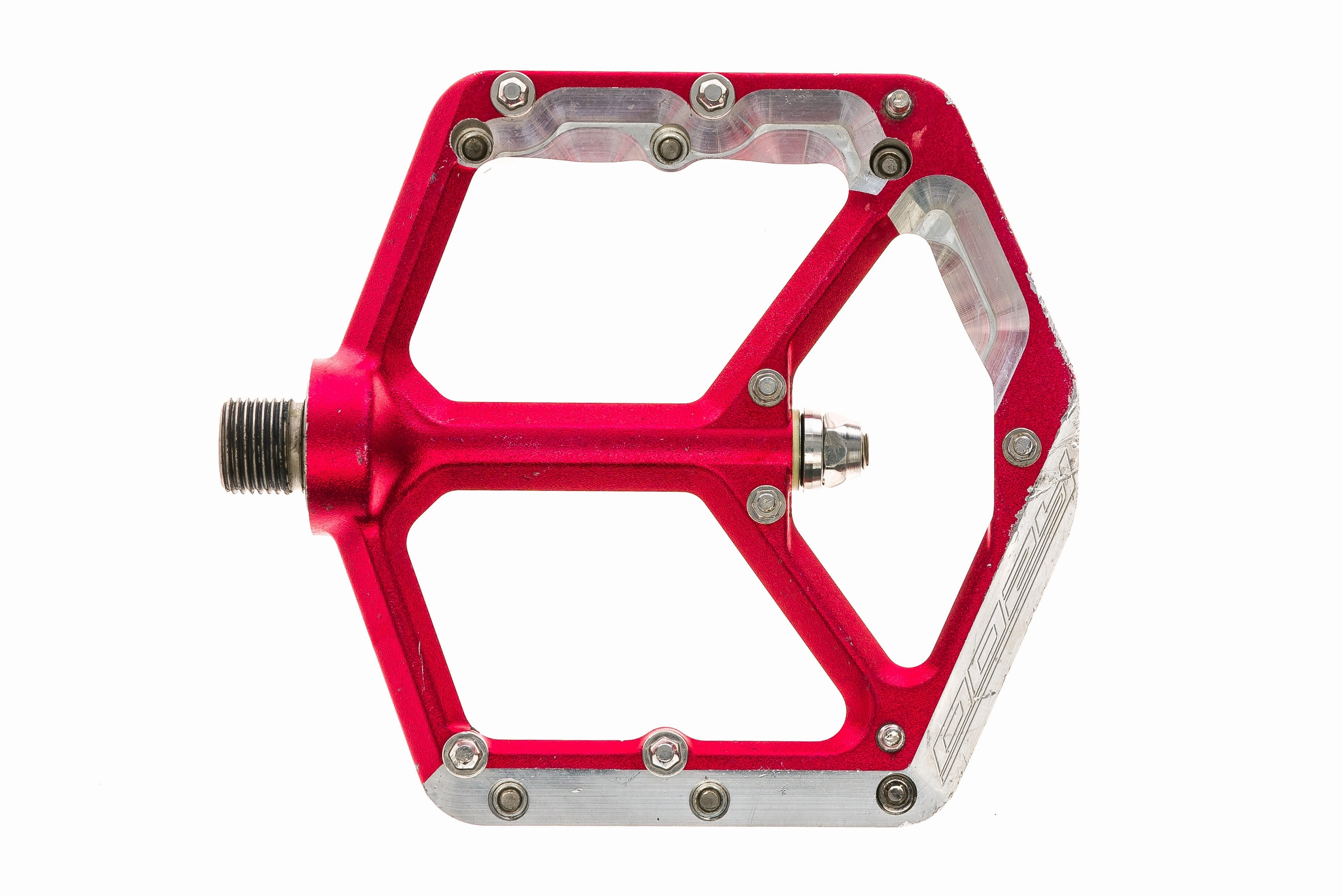 Spank Oozy Trail Pedals Platform Red