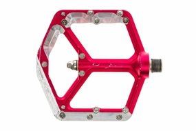 Spank Oozy Trail Pedals Platform Red